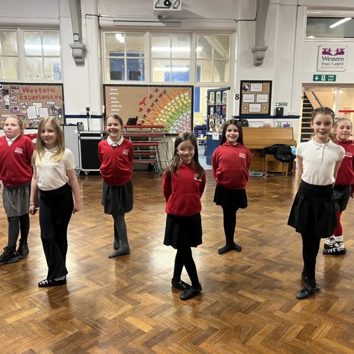 Pupils Irish Dancing at Western (5)