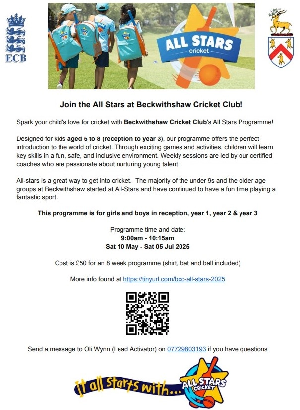 Beckwithshaw Cricket Club