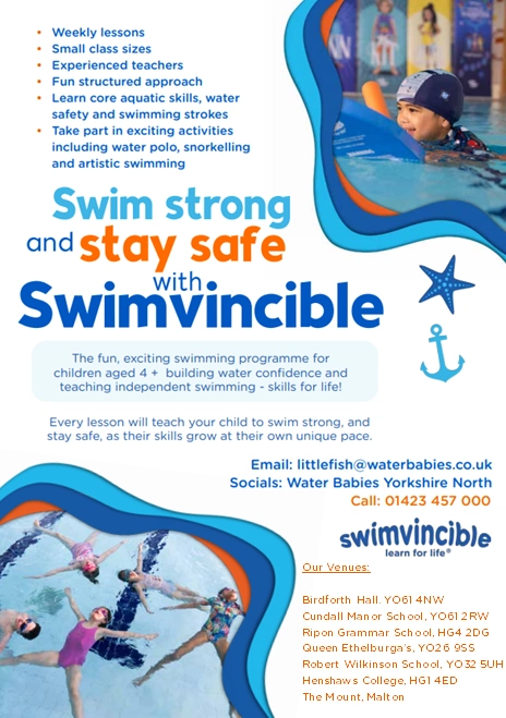 Swimvincible Poster