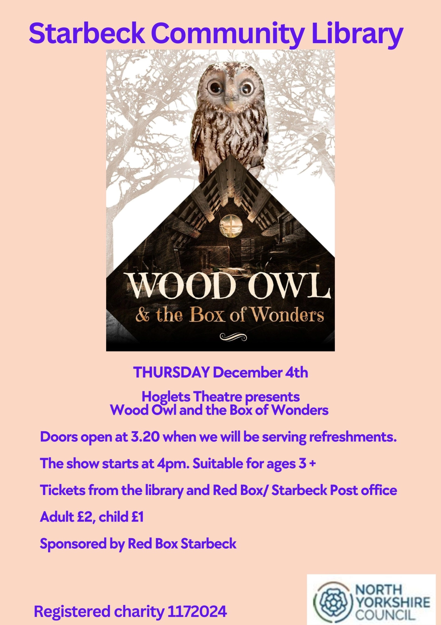 Starbeck Library Hoglets Theatre