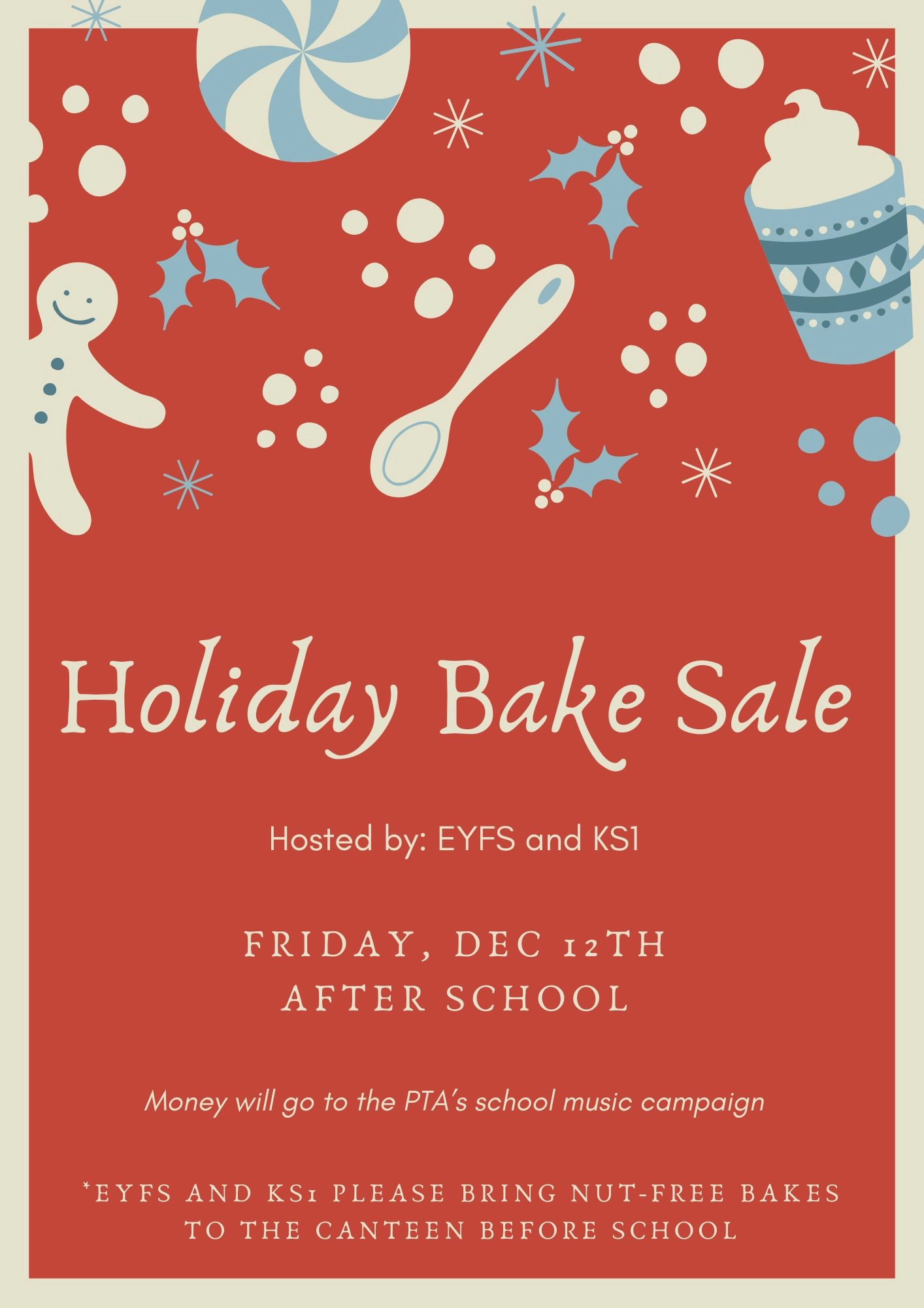 Red Illustration Holiday Personal Flyer (1)