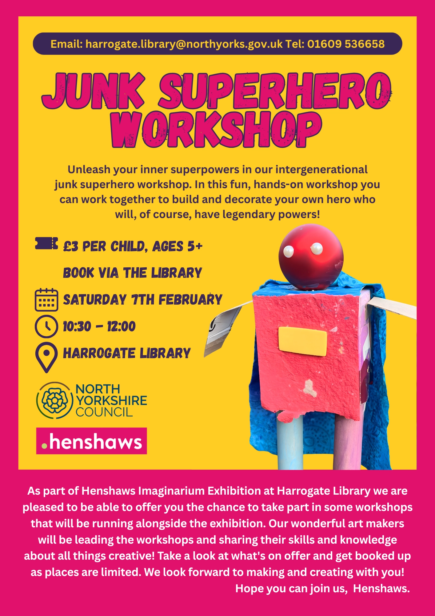 Henshaws Harrogate Library