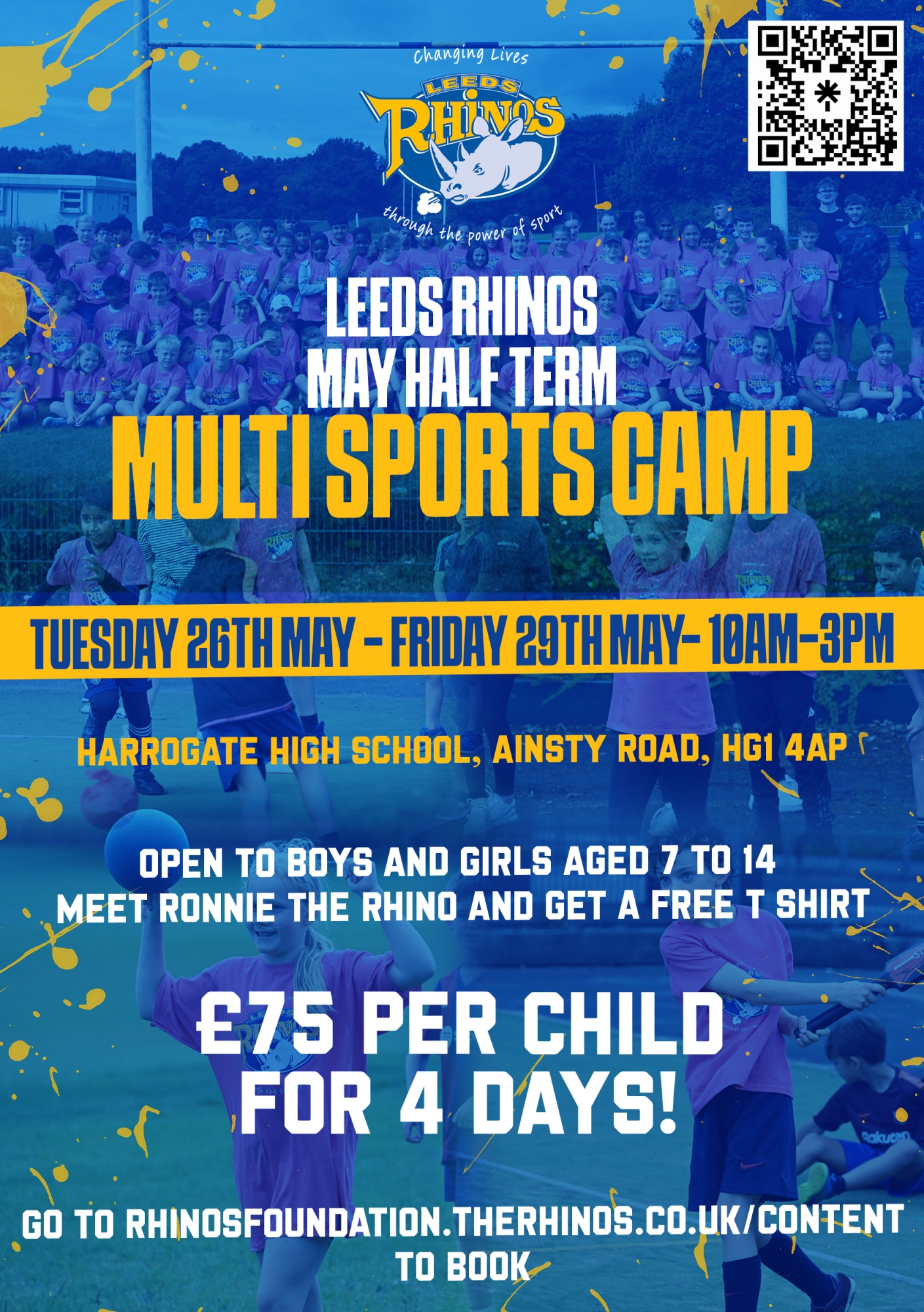 Multi Sport Camp harrogate may