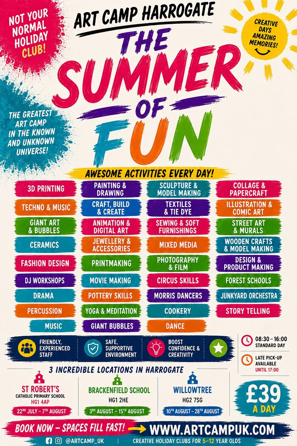 Art Camp Harrogate